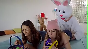 Lily Adams And Alex Blake'S Heartwarming Easter Anal Adventure